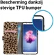 Huawei P Smart Portemonnee Hoesje met Luipaard Print afbeelding 7