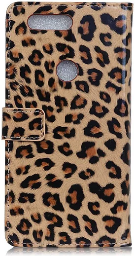 Huawei P Smart Portemonnee Hoesje met Luipaard Print afbeelding 10
