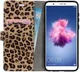 Huawei P Smart Portemonnee Hoesje met Luipaard Print afbeelding 1
