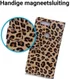 Huawei P Smart Portemonnee Hoesje met Luipaard Print afbeelding 4