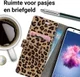Huawei P Smart Portemonnee Hoesje met Luipaard Print afbeelding 6