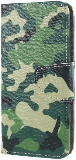 Huawei P Smart Portemonnee Hoesje met Camouflage Print afbeelding 10