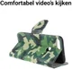 Huawei P Smart Portemonnee Hoesje met Camouflage Print afbeelding 4
