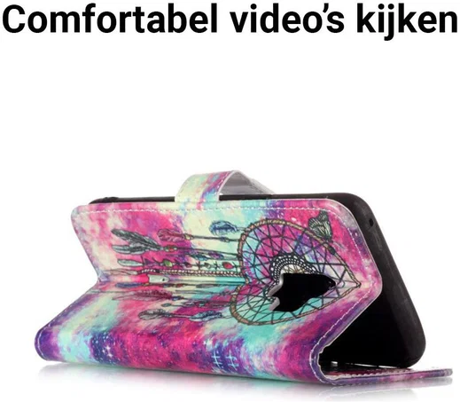 Samsung Galaxy S9 Portemonnee Hoesje Dromenvanger Print afbeelding 5