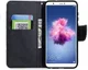 Huawei P Smart Portemonnee Hoesje met Bloem Print afbeelding 2