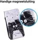 Huawei P Smart Portemonnee Hoesje met Poes Print afbeelding 3