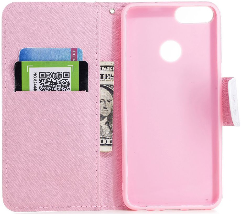 Huawei P Smart Portemonnee Hoesje met Dromenvanger Print afbeelding 3