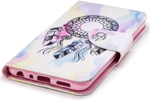 Huawei P Smart Portemonnee Hoesje met Dromenvanger Print afbeelding 9