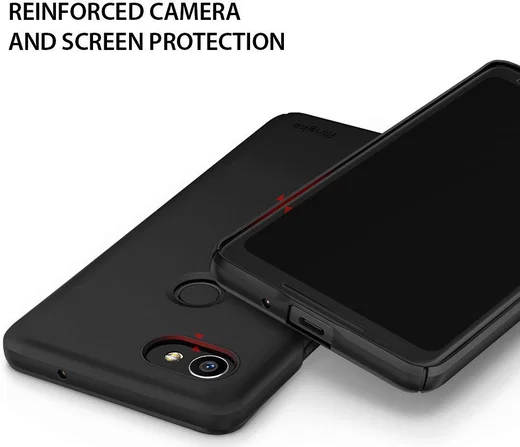 Ringke Slim Google Pixel 2 XL ultra dun hoesje Zwart afbeelding 3
