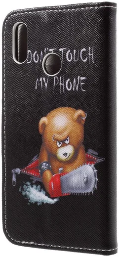 Huawei P20 Lite Portemonnee Hoesje met Print Teddy afbeelding 8