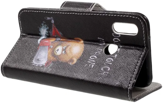 Huawei P20 Lite Portemonnee Hoesje met Print Teddy afbeelding 9