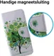 Huawei P20 Lite Portemonnee Hoesje met Print Boom afbeelding 3
