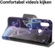 Huawei P20 Lite Portemonnee Hoesje met Print Vlinders afbeelding 6