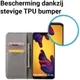 Huawei P20 Lite Portemonnee Hoesje met Print Roos afbeelding 6
