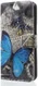 Huawei P20 Lite Portemonnee Hoesje met Print Blauwe Vlinder afbeelding 8