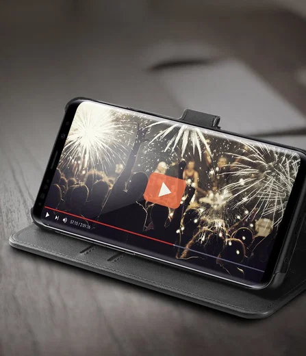 Spigen Wallet S Flip Hoesje Samsung Galaxy S9 Zwart afbeelding 6