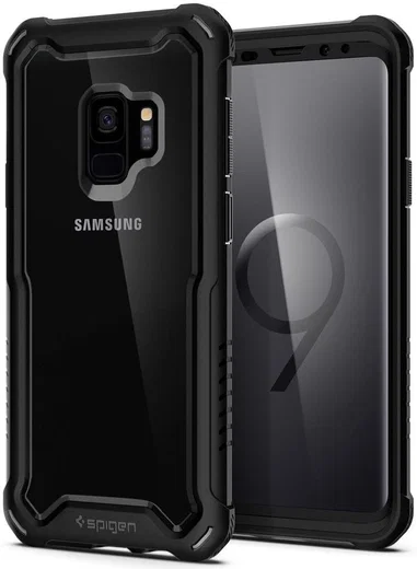 Spigen Hybrid 360 Hoesje Samsung Galaxy S9 Zwart afbeelding 1