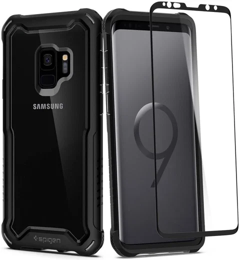Spigen Hybrid 360 Hoesje Samsung Galaxy S9 Zwart afbeelding 2