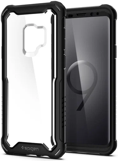 Spigen Hybrid 360 Hoesje Samsung Galaxy S9 Zwart afbeelding 4