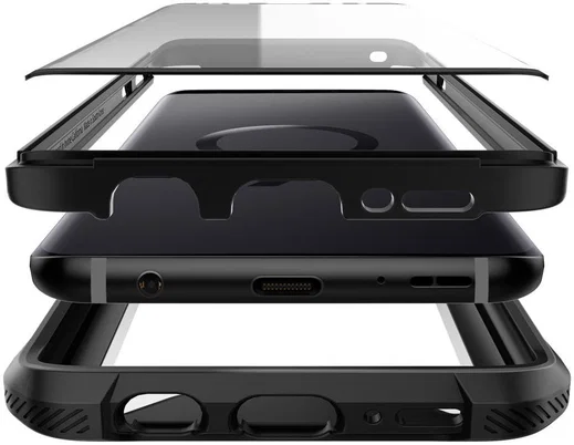Spigen Hybrid 360 Hoesje Samsung Galaxy S9 Zwart afbeelding 5