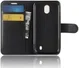Nokia 1 Hoesje met Kaarthouder Zwart afbeelding 6