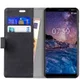 Nokia 7 Plus Portemonnee Hoesje Zwart afbeelding 1