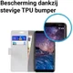 Nokia 7 Plus Portemonnee Hoesje Wit afbeelding 6