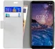 Nokia 7 Plus Portemonnee Hoesje Wit afbeelding 1