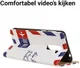 Nokia 7 Plus Portemonnee Hoesje met Post Print afbeelding 5