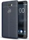 Nokia 8 Sirocco Rugged Armor Brushed TPU Hoesje Blauw afbeelding 1