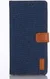 Sony Xperia XZ2 Denim Portemonnee Hoesje Blauw afbeelding 1