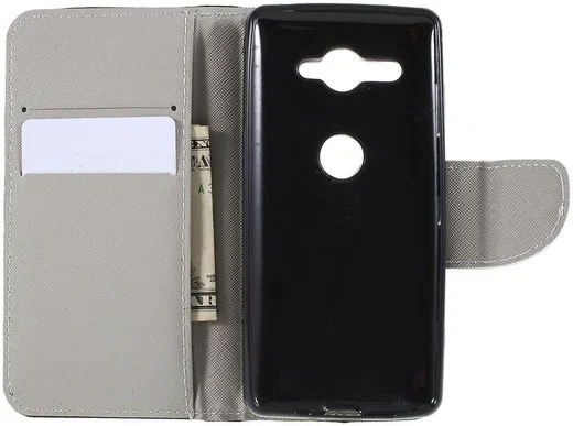 Sony Xperia XZ2 Compact Flip hoesje Print Boom afbeelding 6