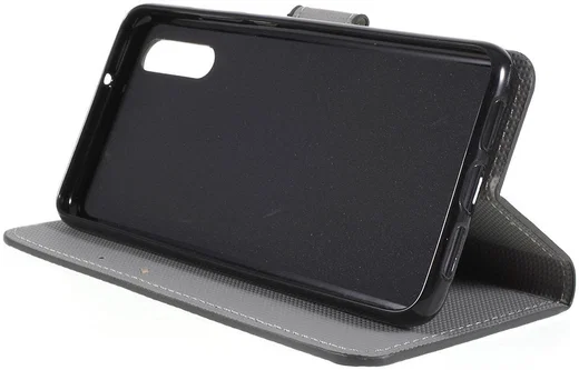 Huawei P20 Portemonnee Hoesje met Slapende Uil Print afbeelding 6