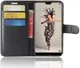 Huawei P20 Hoesje met Kaarthouder Zwart afbeelding 2
