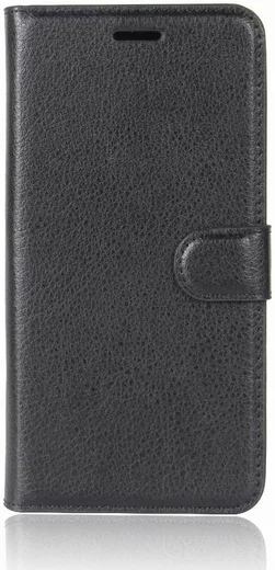 Huawei P20 Hoesje met Kaarthouder Zwart afbeelding 1