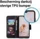Huawei P20 Portemonnee Hoesje met Teddy Print afbeelding 5