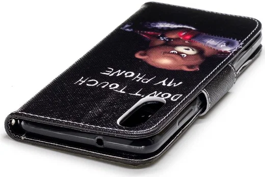 Huawei P20 Portemonnee Hoesje met Teddy Print afbeelding 10