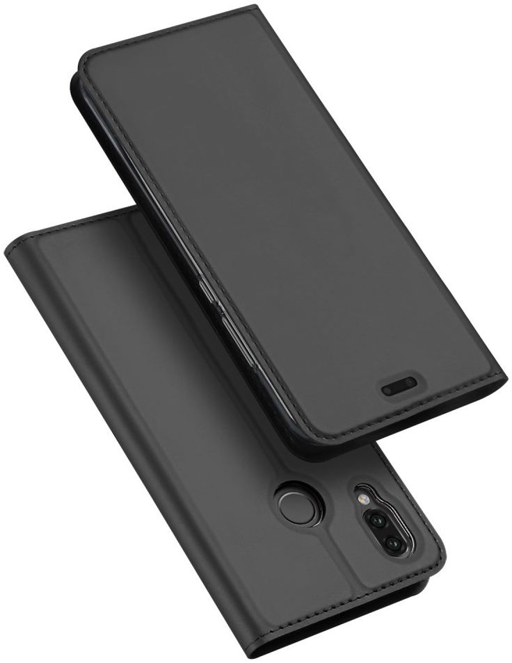 Dux Ducis Huawei P20 Lite Premium Bookcase Hoesje Grijs afbeelding 5