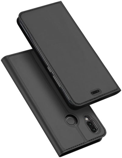 Dux Ducis Huawei P20 Lite Premium Bookcase Hoesje Grijs afbeelding 5