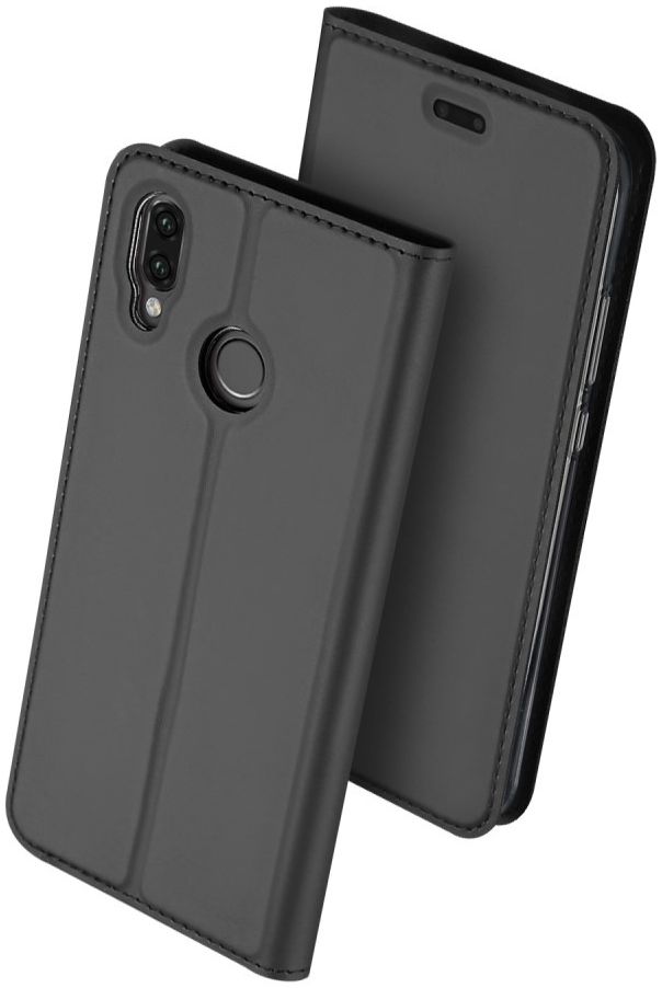 Dux Ducis Huawei P20 Lite Premium Bookcase Hoesje Grijs afbeelding 6