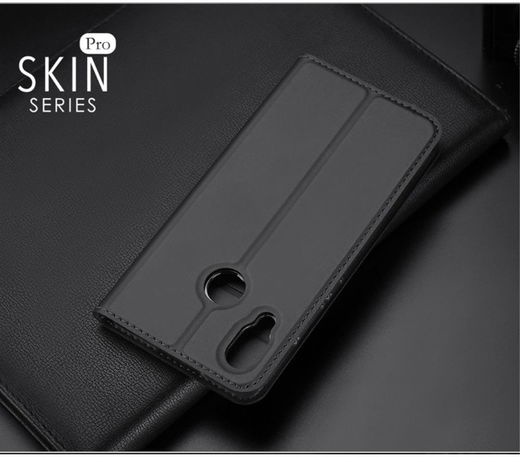 Dux Ducis Huawei P20 Lite Premium Bookcase Hoesje Grijs afbeelding 8