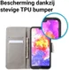 Huawei P20 Pro Portemonnee Hoesje Print Don't Touch My Phone afbeelding 5