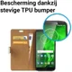 Motorola Moto G6 Portemonee Hoesje met Boom Print afbeelding 5