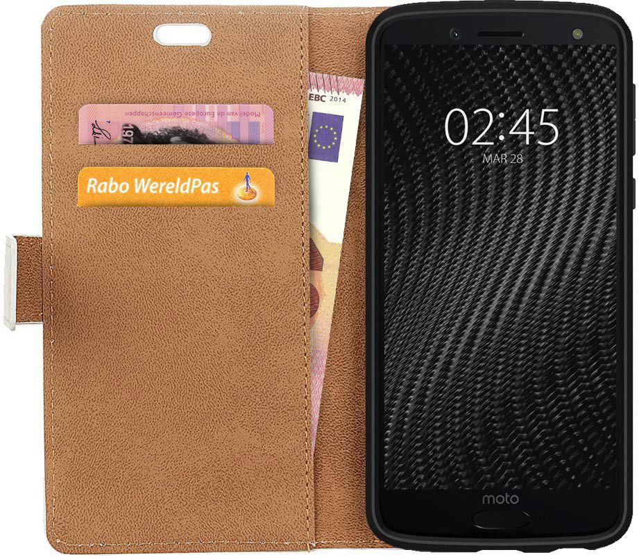 Motorola Moto G6 Plus Portemonnee Hoesje Print Enveloppe afbeelding 2