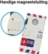 Motorola Moto G6 Plus Portemonnee Hoesje Print Enveloppe afbeelding 4