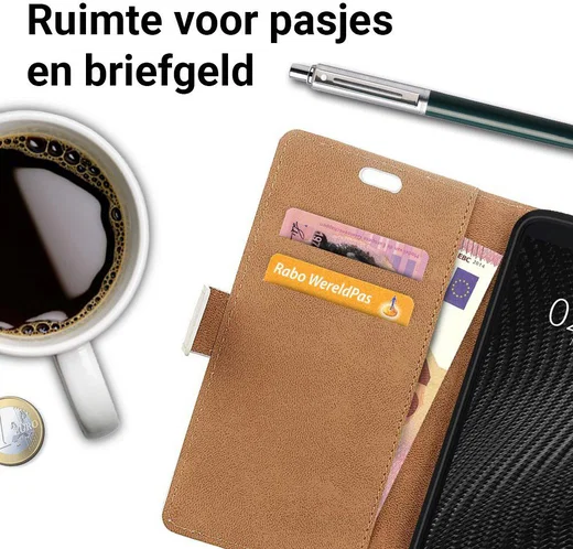 Motorola Moto G6 Plus Portemonnee Hoesje Print Hartballon afbeelding 3