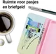 Huawei P20 Portemonnee Hoesje met Veer Print afbeelding 3