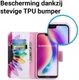 Huawei P20 Lite Portemonnee Hoesje met Bloem Print afbeelding 6