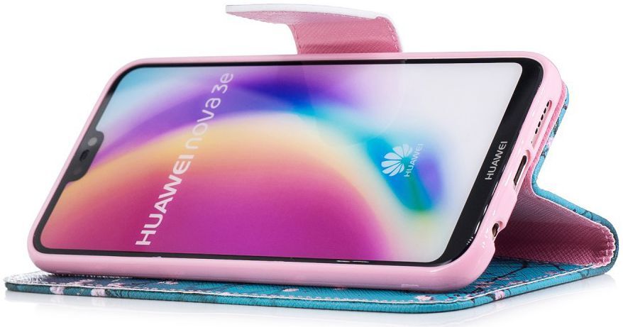 Huawei P20 Lite Portemonnee Hoesje met Winter Print afbeelding 7