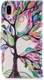 Huawei P20 Lite Portemonnee Hoesje met Tree Print afbeelding 7